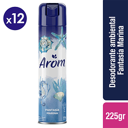 Caja de 12 unidades Ambiental Arom Fantasía Marina 225g