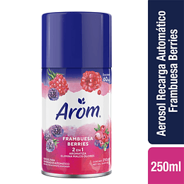 Aerosol Recarga Automático Arom Frambuesa Berries 250ml