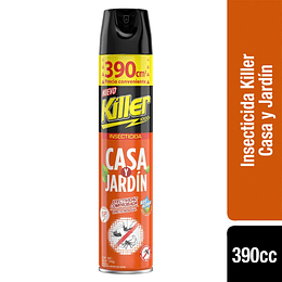 Insecticida Casa y Jardín Killer 390cc