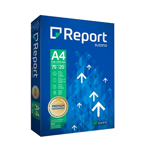 Resma de Papel Bond A4 Report 75g