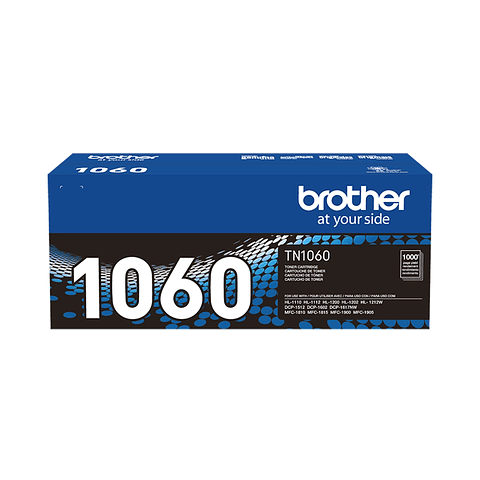 Tóner Original Brother TN1060 Negro - Rendimiento Estándar (1.000 Páginas)