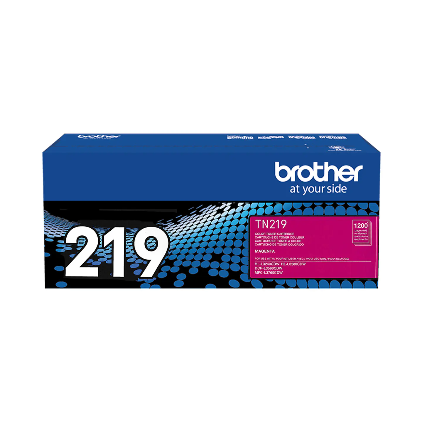 Tóner Original Brother TN‑219M Magenta – 1.200 Páginas 1