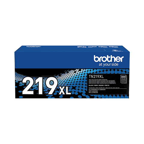 Tóner Original Brother TN219XLBK Negro - Alto Rendimiento (3.000 Páginas)