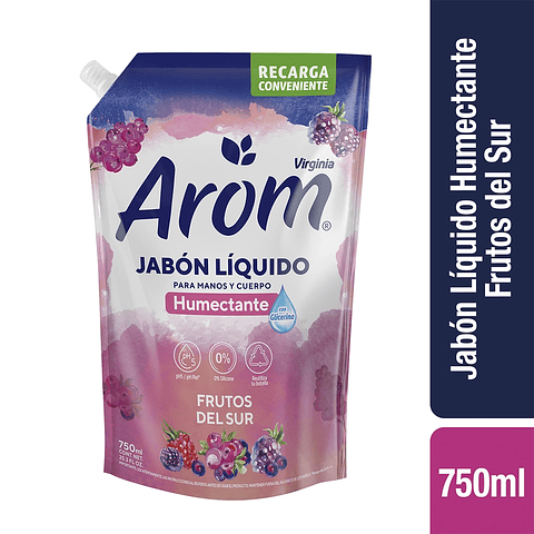 Jabón Líquido Frutos del Sur Doypack Arom 750 ml