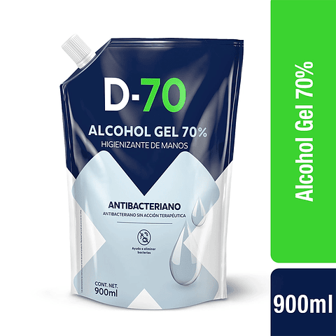 D-70 Alcohol Gel al 70% Igenix 900ml