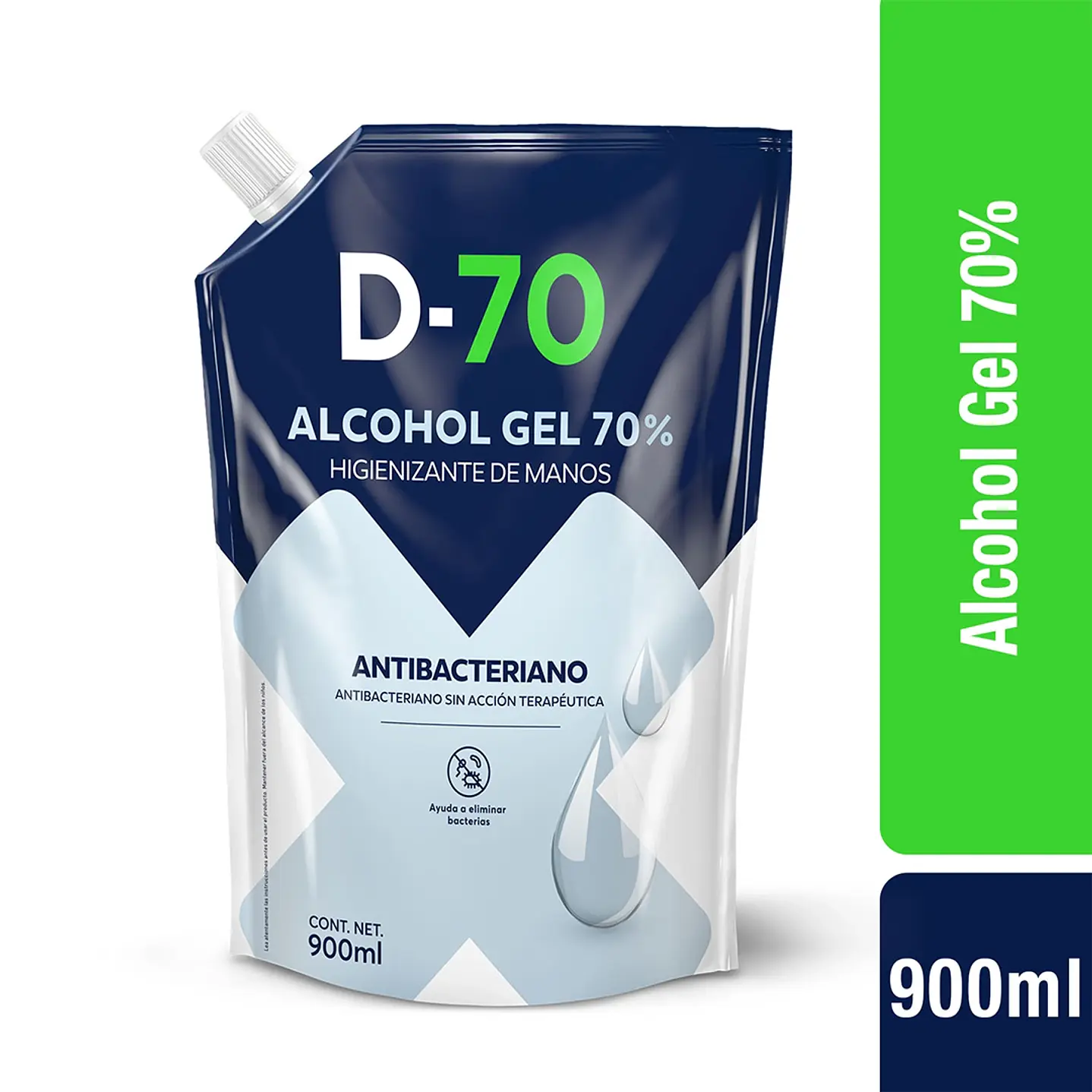 D-70 Alcohol Gel al 70% Igenix 900ml 1