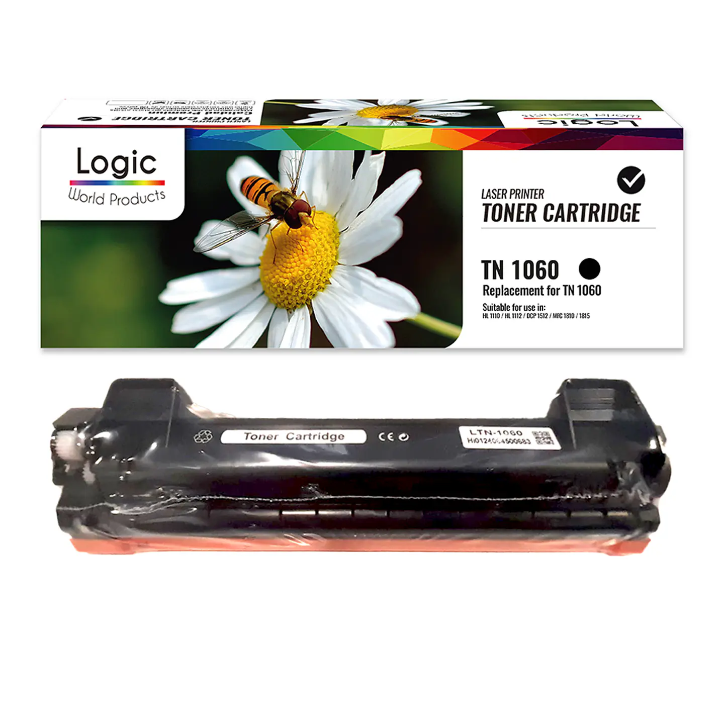 Tóner Alternativo Logic TN‑1060 Negro – 1.000 Páginas 1
