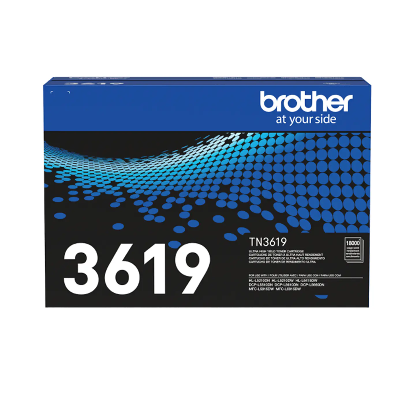 Tóner Original Brother TN3619 Negro - Ultra Alto Rendimiento (18.000 Páginas) 1