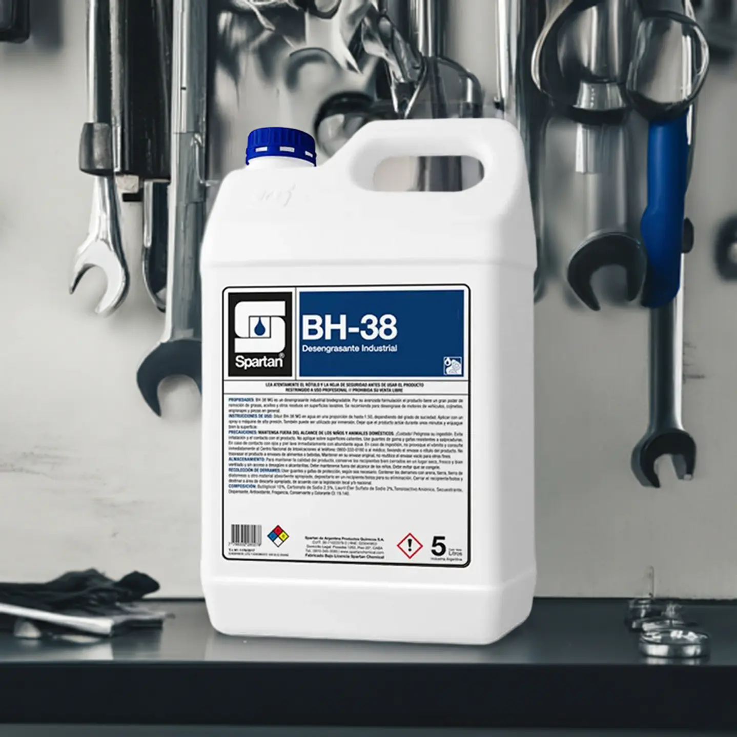 Limpiador Industrial BH‑38 – Spartan – 5  kg 3