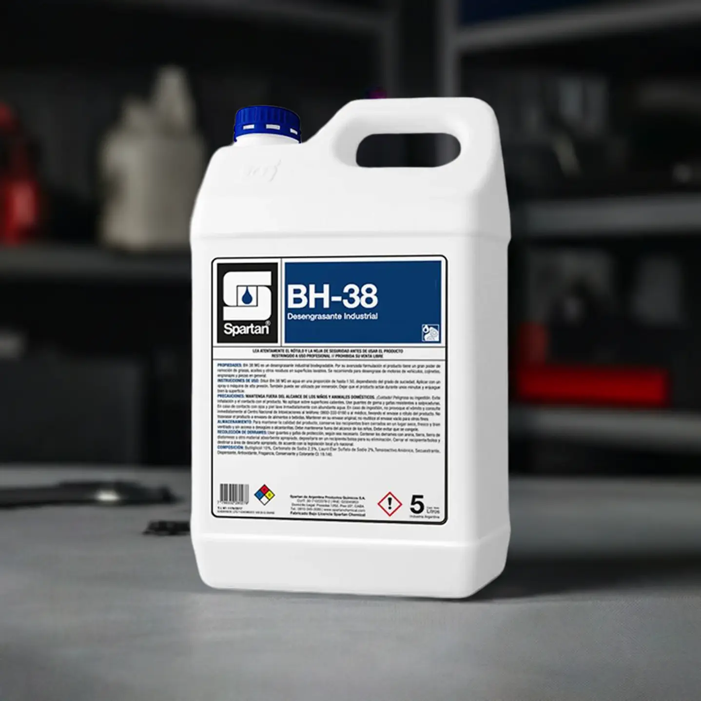 Limpiador Industrial BH‑38 – Spartan – 5  kg 5