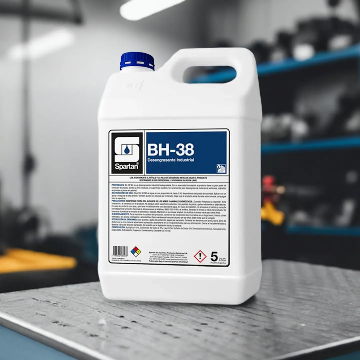 Limpiador Industrial BH‑38 – Spartan – 5  kg 4