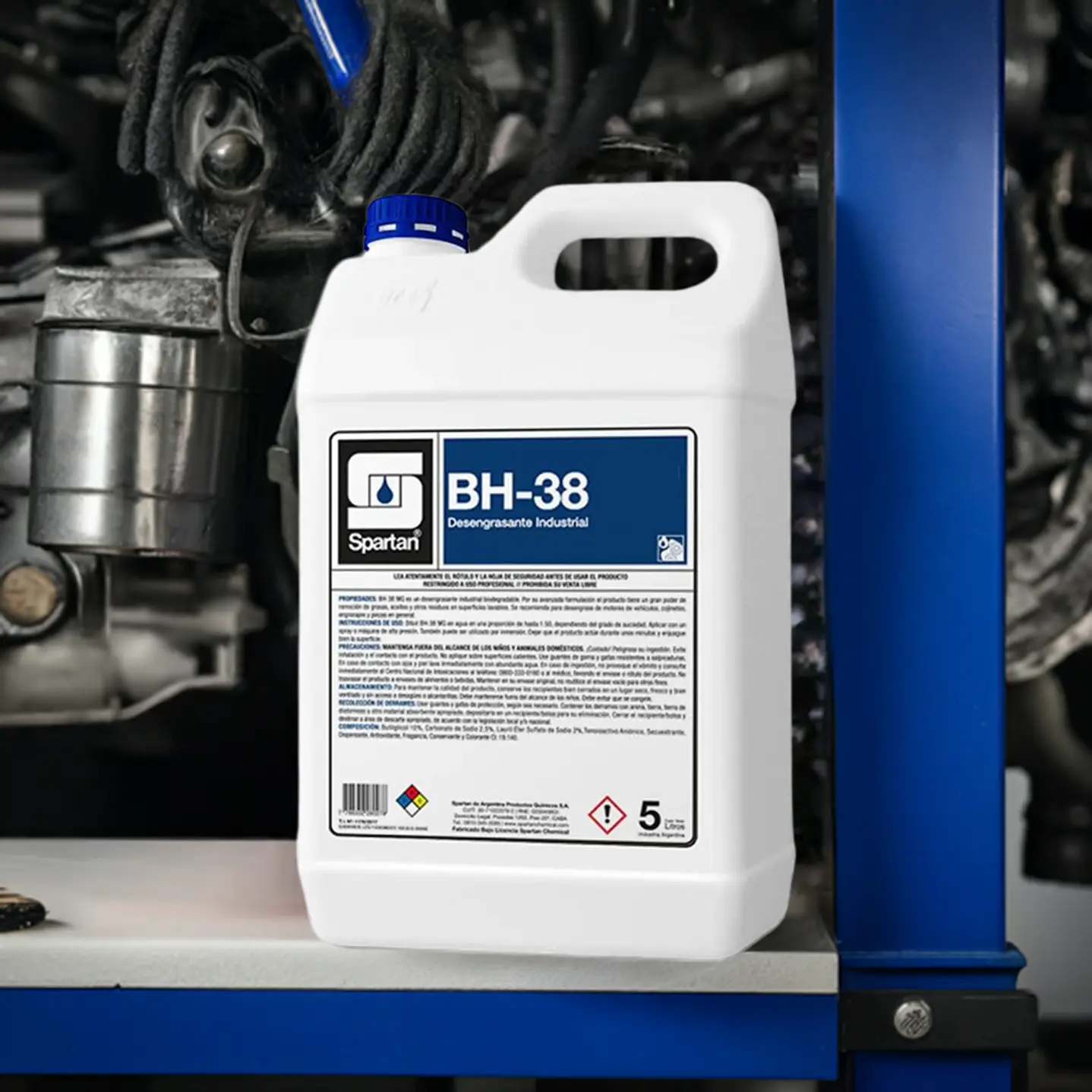 Limpiador Industrial BH‑38 – Spartan – 5  kg 2