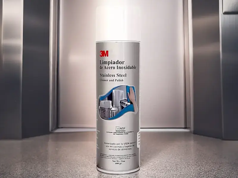 Cómo Limpiar y Proteger el Acero Inoxidable en Ascensores y Cocinas con 3M