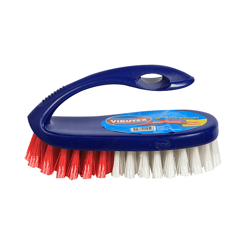 Virutex - Escobilla Multiuso Tipo Plancha con Mango Ergonómico - Limpieza de Superficies
