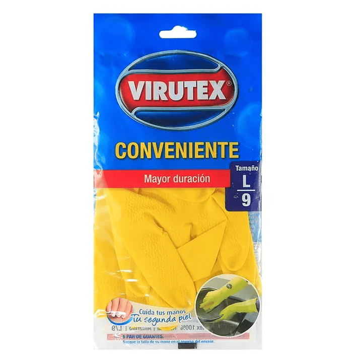Guantes  Conveniente Virutex Talla L 1