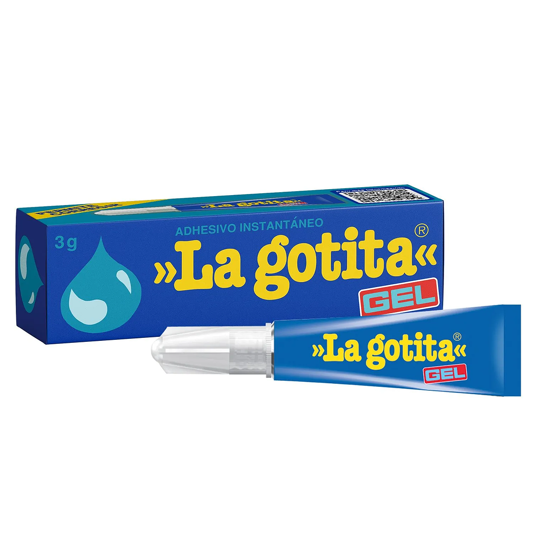 Adhesivo La Gotita Gel 3 Gramos 1