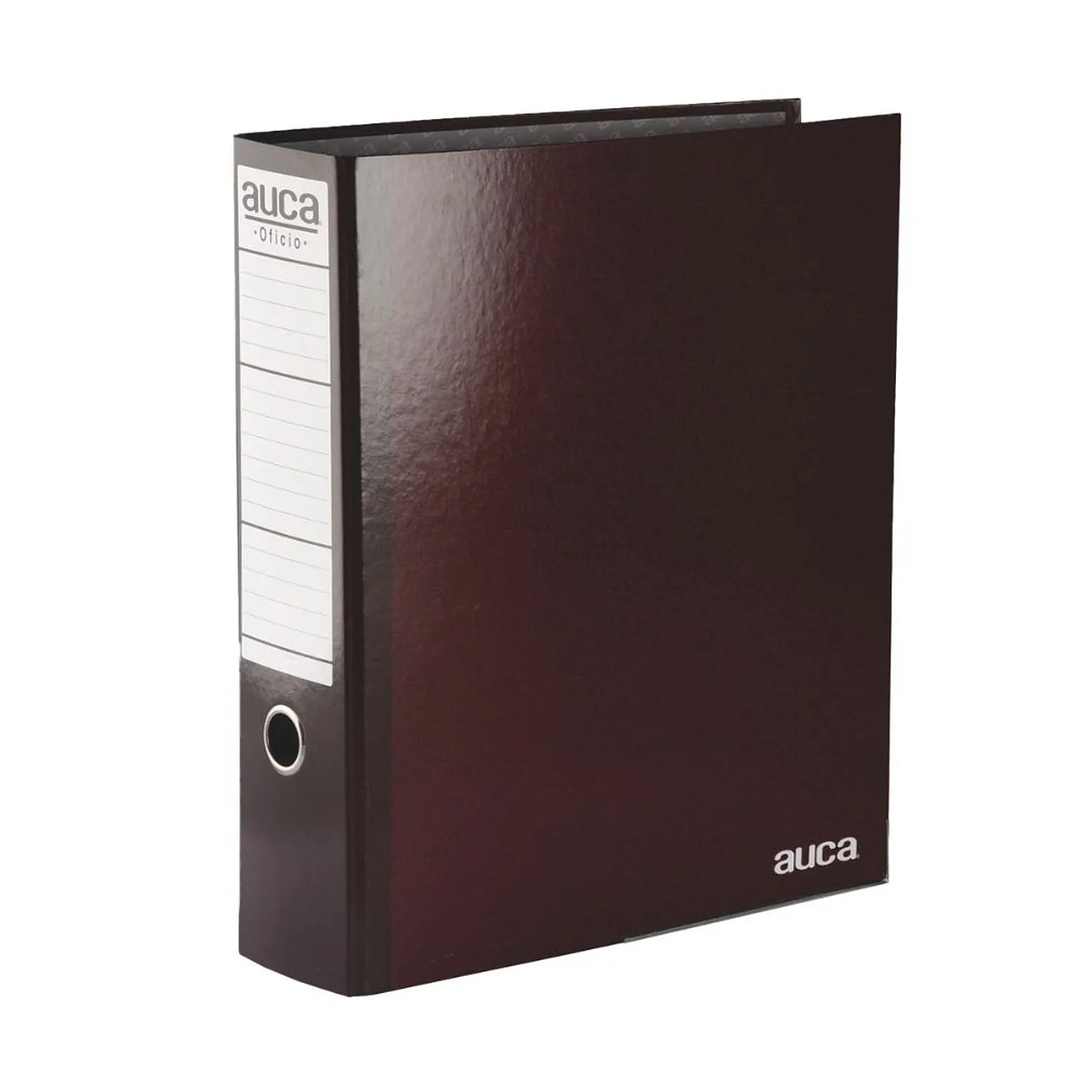 Archivador Oficio Lomo Ancho Auca Burdeo 1