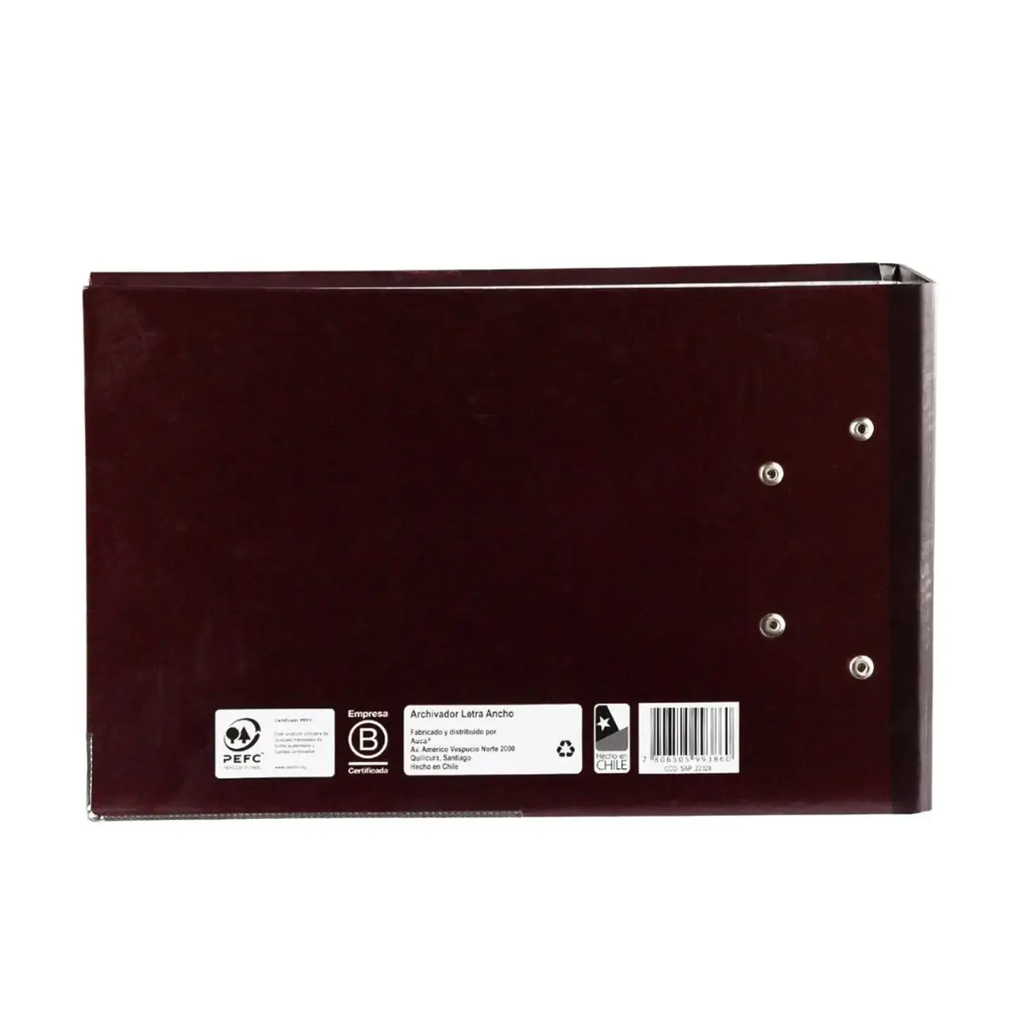 Archivador Auca 2 Anillos Tamaño Letra - Ideal para Boletas y Giros 3