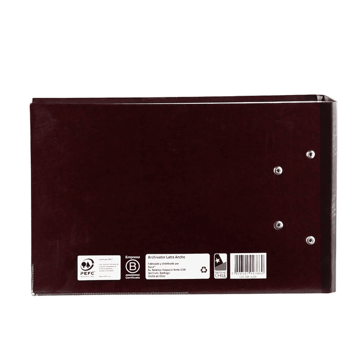 Archivador Letra Lomo Ancho Auca 3