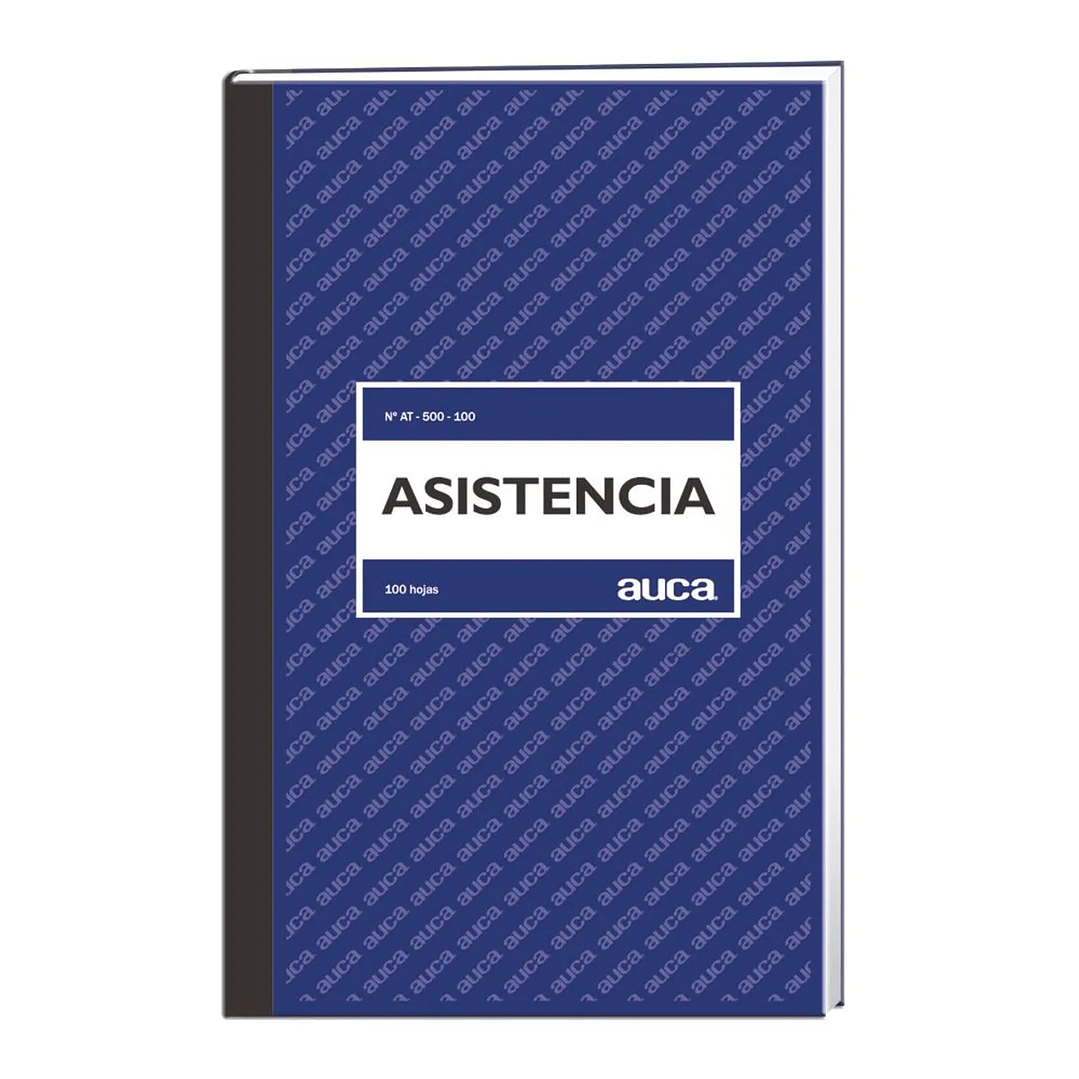Libro de Asistencia 100 Hojas Auca 1