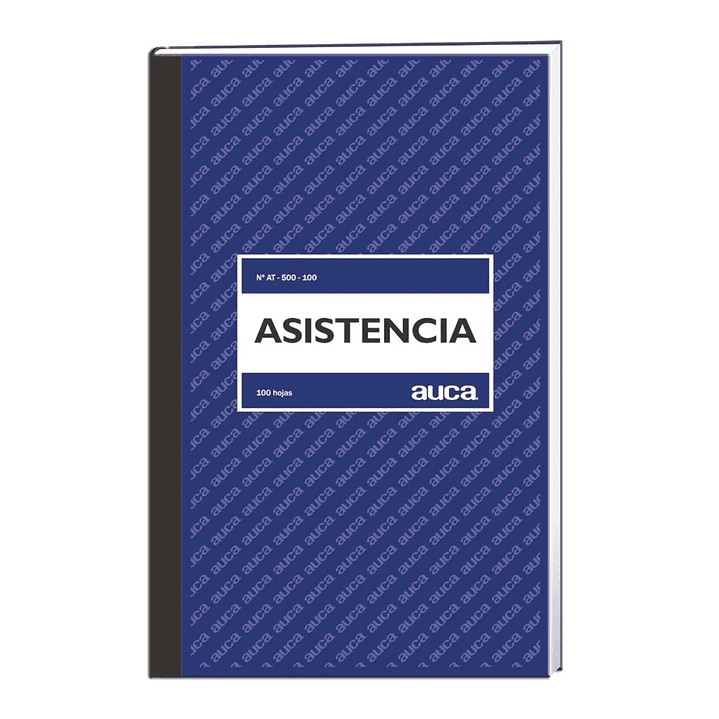 Libro de Asistencia 100 Hojas Auca 1