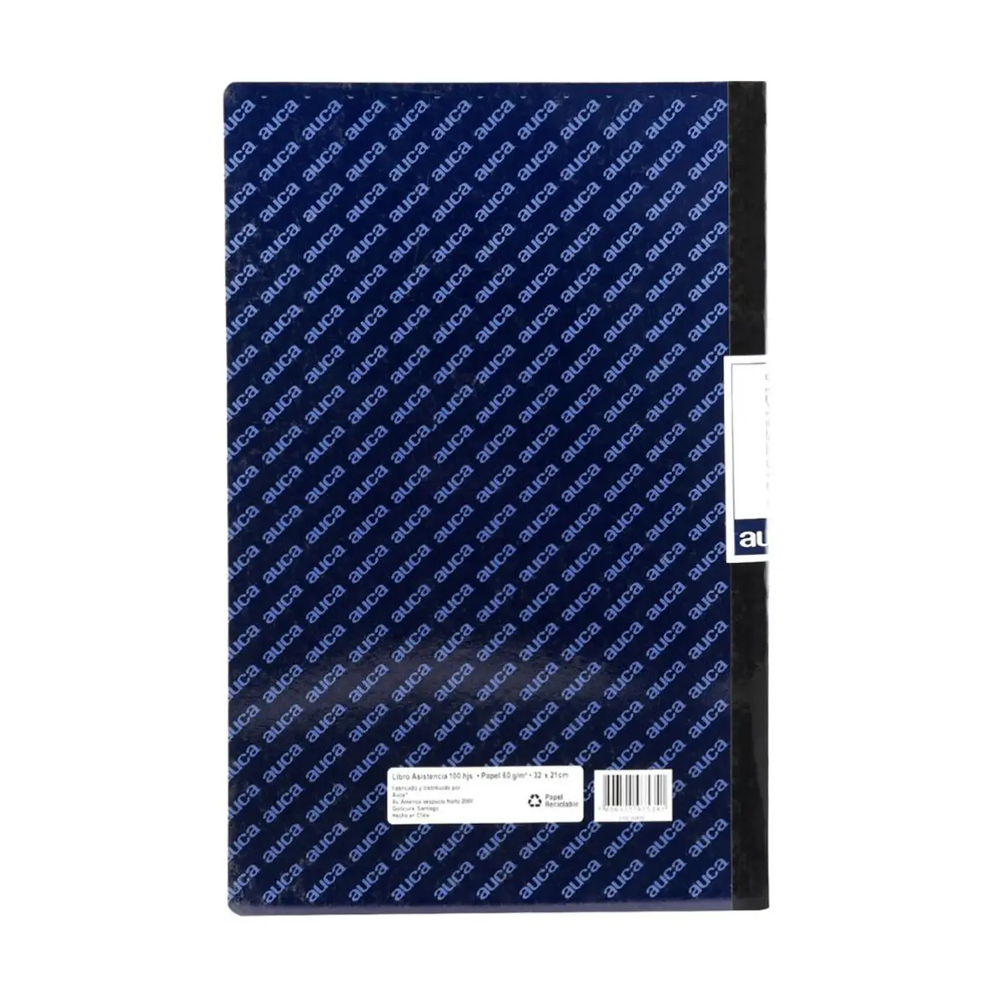 AUCA - Libro de Asistencia de Personal de 100 Hojas, Tapa Flexible - 32.0 x 21.0 cm 2