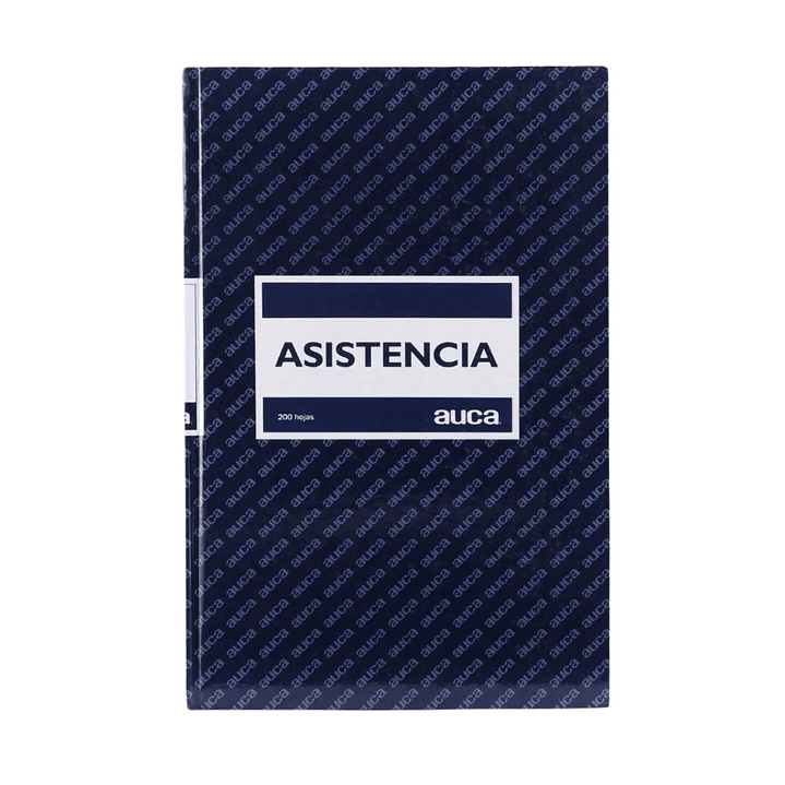 Libro de Asistencia 200 Hojas Auca 1