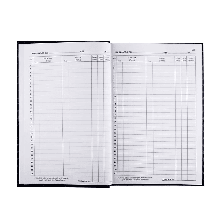 Libro de Asistencia 200 Hojas Auca 3