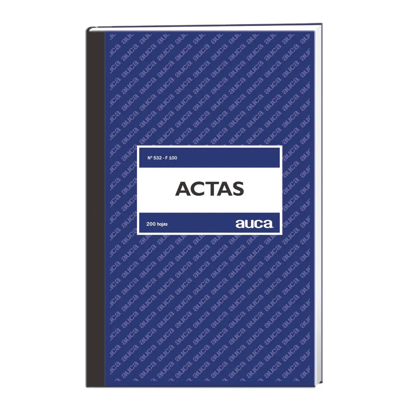 AUCA - Libro de Actas de 200 Hojas, Foliado y Empastado - Registro Oficial 1