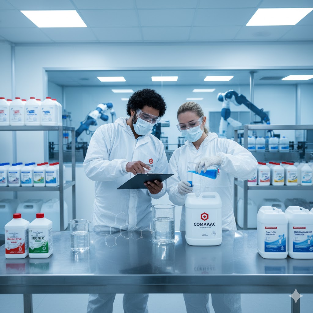 3 Secretos del Amonio Cuaternario: El Desinfectante Clave Post-Pandemia