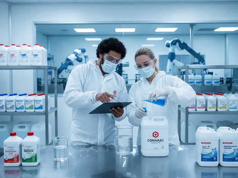 3 Secretos del Amonio Cuaternario: El Desinfectante Clave     