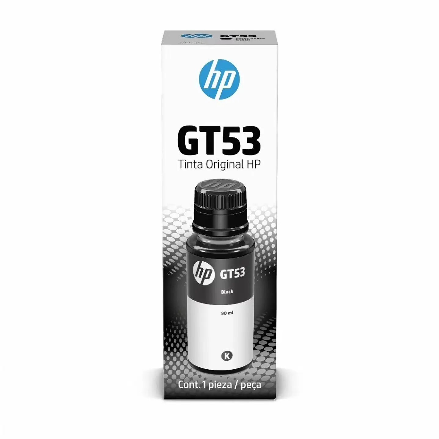Botella de Tinta Negra HP GT53 Original (1VV22AL) 4