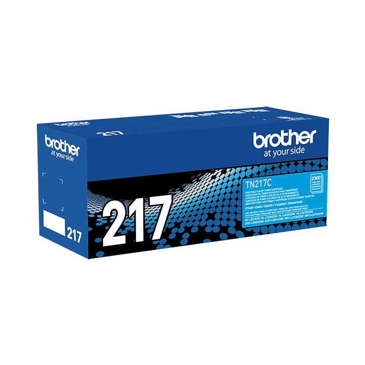 Tóner Original Brother TN217C Cian - Alto Rendimiento (2.300 Páginas) 2