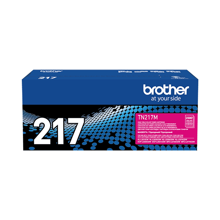 Tóner Original Brother TN217M Magenta - Alto Rendimiento (2.300 Páginas) 1
