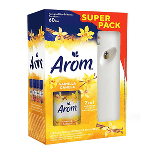 Dispensador Automático Desodorante Ambiental Arom