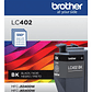 Tinta Brother Original LC402BKS Negro - Miniatura 3