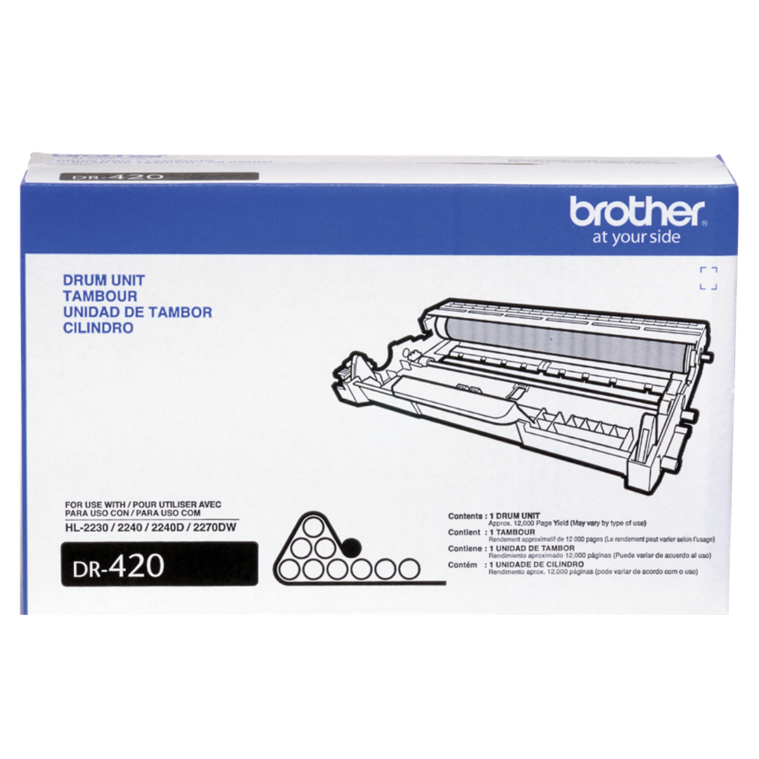Unidad de Tambor Original Brother DR420 - Rendimiento Estándar (12.000 Páginas) 4