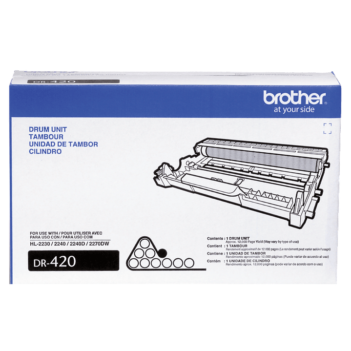 Unidad de Tambor Original Brother DR420 - Rendimiento Estándar (12.000 Páginas) 4