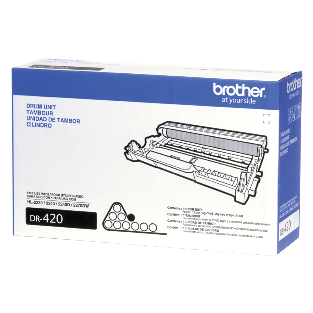 Unidad de Tambor Original Brother DR420 - Rendimiento Estándar (12.000 Páginas) 5