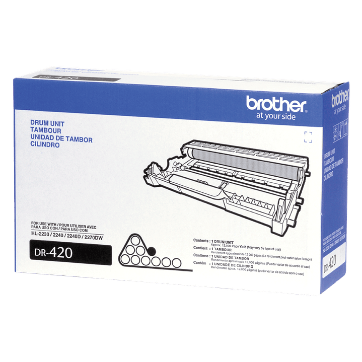 Unidad de Tambor Original Brother DR420 - Rendimiento Estándar (12.000 Páginas) 5