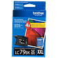 Cartucho de Tinta Original Brother LC-79BK Negro - Súper Alto Rendimiento - 2.400 Páginas - Miniatura 1