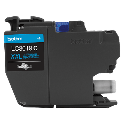 Cartucho de Tinta Original Brother LC3019C Cian - Súper Alto Rendimiento - 1.500 Páginas