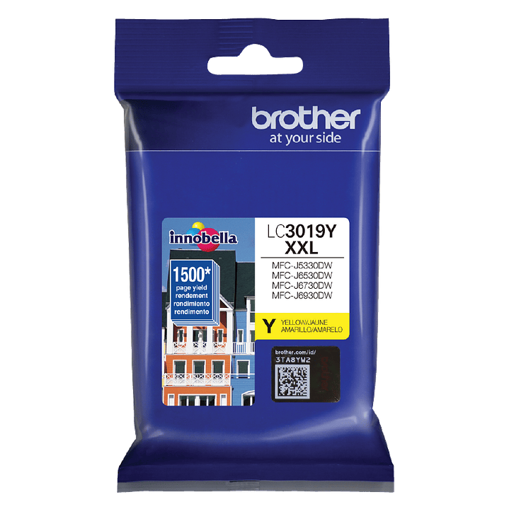 Cartucho de Tinta Original Brother LC3019Y Amarillo - Súper Alto Rendimiento - 1.500 Páginas 4