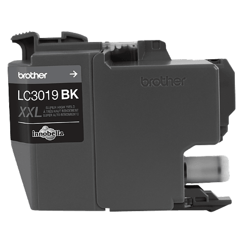 Cartucho de Tinta Original Brother LC3019BK Negro - Súper Alto Rendimiento - 3.000 Páginas