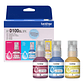 Kit de 3 Botellas de Tinta Original Brother BTD100CL3PK - Cian, Magenta y Amarillo - 5.000 Páginas - Miniatura 3