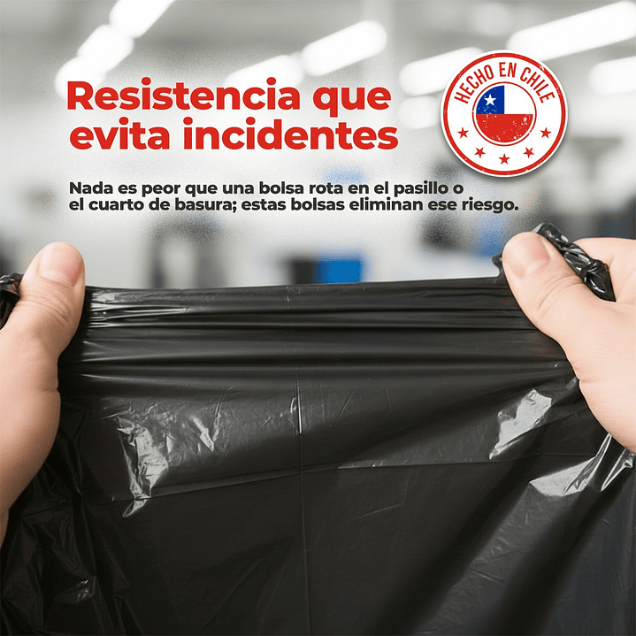 Bolsas de Basura Negras 140x160 cm - Carga Pesada, 360 Litros, 0,008 Micras - Pack 50 Unidades 3
