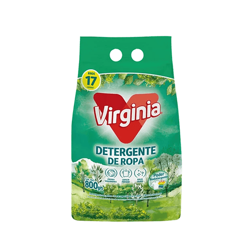 Virginia Detergente en Polvo Fragancia Bosque – 800g