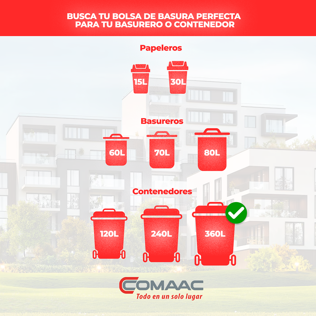 Bolsas de Basura Negras 140x160 cm - Carga Liviana, 360 Litros, 60 Micrones - Pack 50 Unidades 5