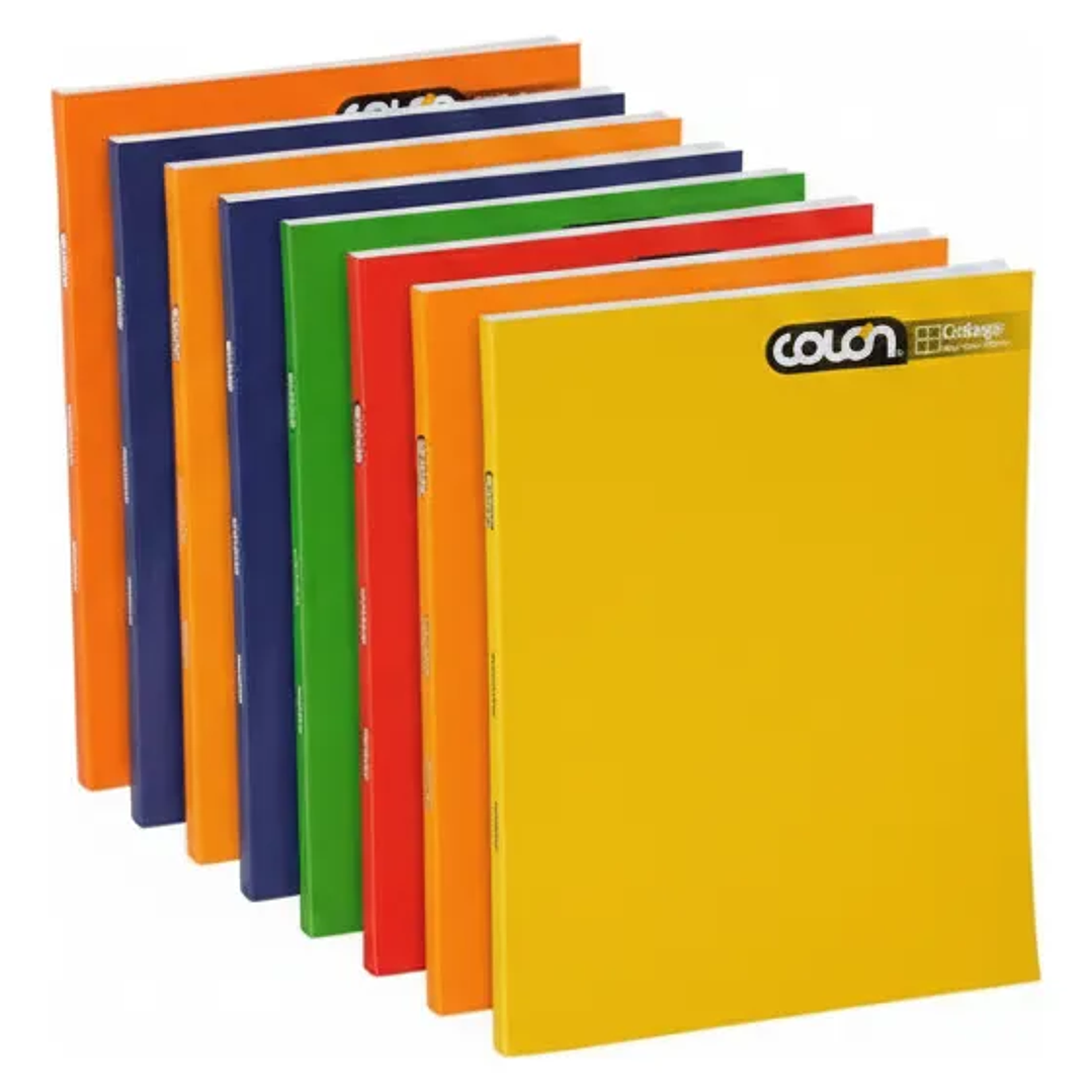 Pack 10 Cuadernos College Colon - 100 Hojas Pauta 7mm 1