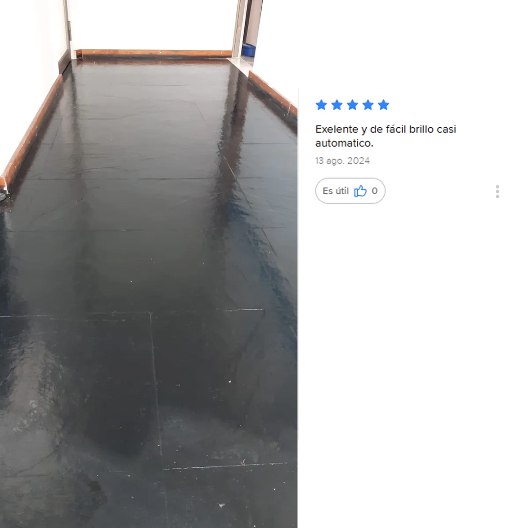 Cera Acrílica Negra Klimper 5L - Efecto Espejo Autobrillo y Alto Tráfico 3